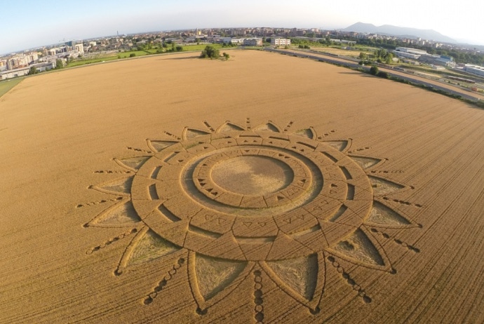 Il Mistero dei Cerchi nel Grano: Arte Alieno o Fenomeno Naturale?