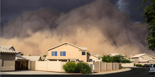 Tempesta di sabbia: Un Fenomeno Naturale Potentissimo e Devastante