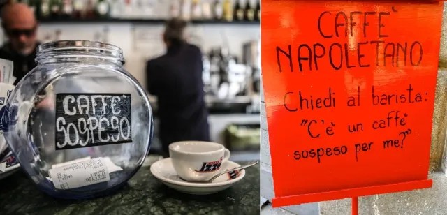 Titolo: La Curiosa Storia del “Caffè Sospeso” a Napoli