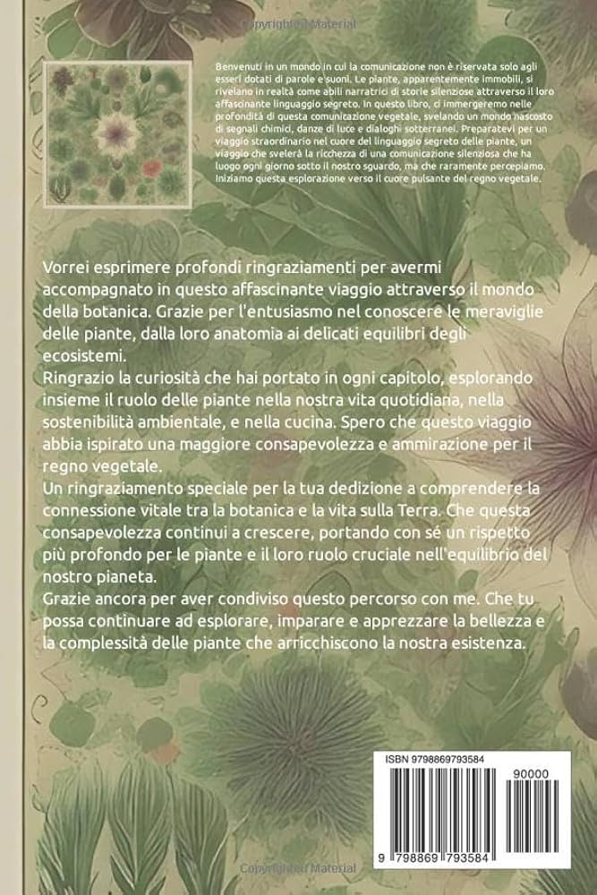 Titolo: Il Misterioso Linguaggio delle Piante: Comunicazione Silenziosa nel Regno Vegetale